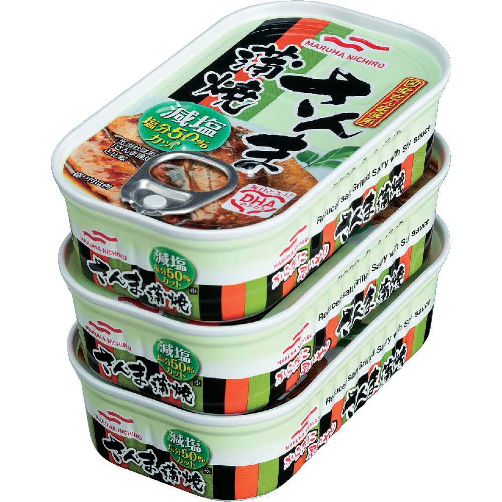 国産減塩さんま蒲焼 3缶パックの宅配ならトドック｜コープさっぽろ